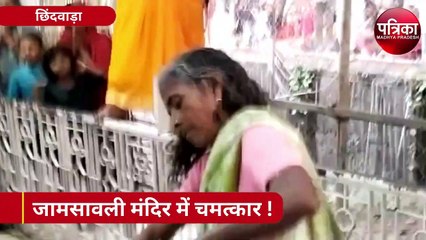 video : जामसांवली मंदिर में आरती के समय पहुंचा नाग, आरती के बाद चला गया वापस