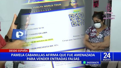 ¡Exclusivo! Pamela Cabanillas habla desde España tras ser liberada hasta que inicie proceso de extradición