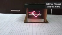 How to make 3d hologram box screen