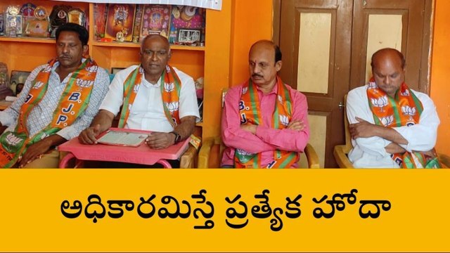 బొబ్బిలి: బీజేపీని గెలిపిస్తే... ఏపీకి ప్రత్యేక హోదా