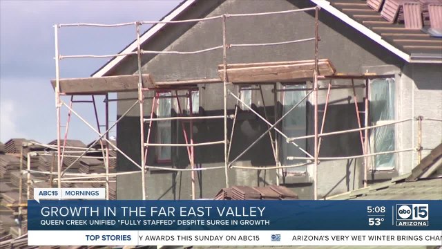 Queen Creek Unified School District 'fully staffed' despite surge in growth