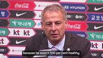 South Korea boss Klinsmann a 'big fan' of Son