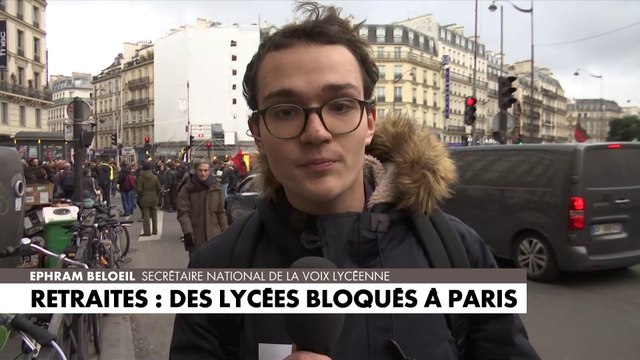 Ephram Beloeil : «On se mobilise contre la réforme, en solidarité pour nos parents et grands parents»