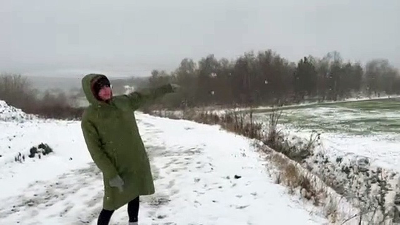 Snow in Yorkshire: Our Deputy Features Editor Laura Reid reports from a snowy Yorkshire border