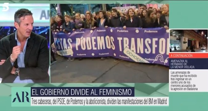 Joaquín Prat estalla contra Rodríguez Pam y sus “niñatas” por sus cánticos contra Abascal: “¡Mamarrachas!”