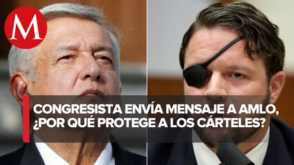 Congresista Crenshaw pide a AMLO y a Biden crear estrategia conjunta contra cárteles