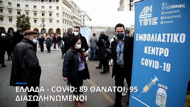 Ελλάδα: 89 θάνατοι από covid-19 την τελευταία εβδομάδα