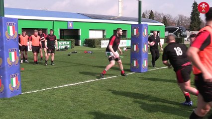 Wales U20s v Italy U20s captains run