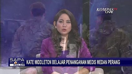 Kenakan Baju Militer, Kate Middleton Pelajari Penanganan Medis di Medan Perang!