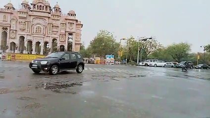 Weather News- दिन भर बादलों की आंख मिचौली