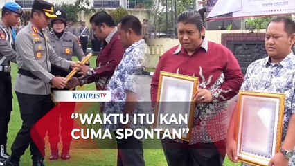 Pengemudi yang Menabrak Remaja Pembacok Mobil Dapat Penghargaan dari Polisi