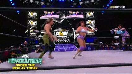 Nyla Rose & Marina Shafir vs J-Rod & Sandra Moone - AEW Elevation March 6, 2023