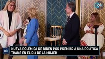 Nueva polémica de Biden por premiar a una política trans en el Día de la Mujer