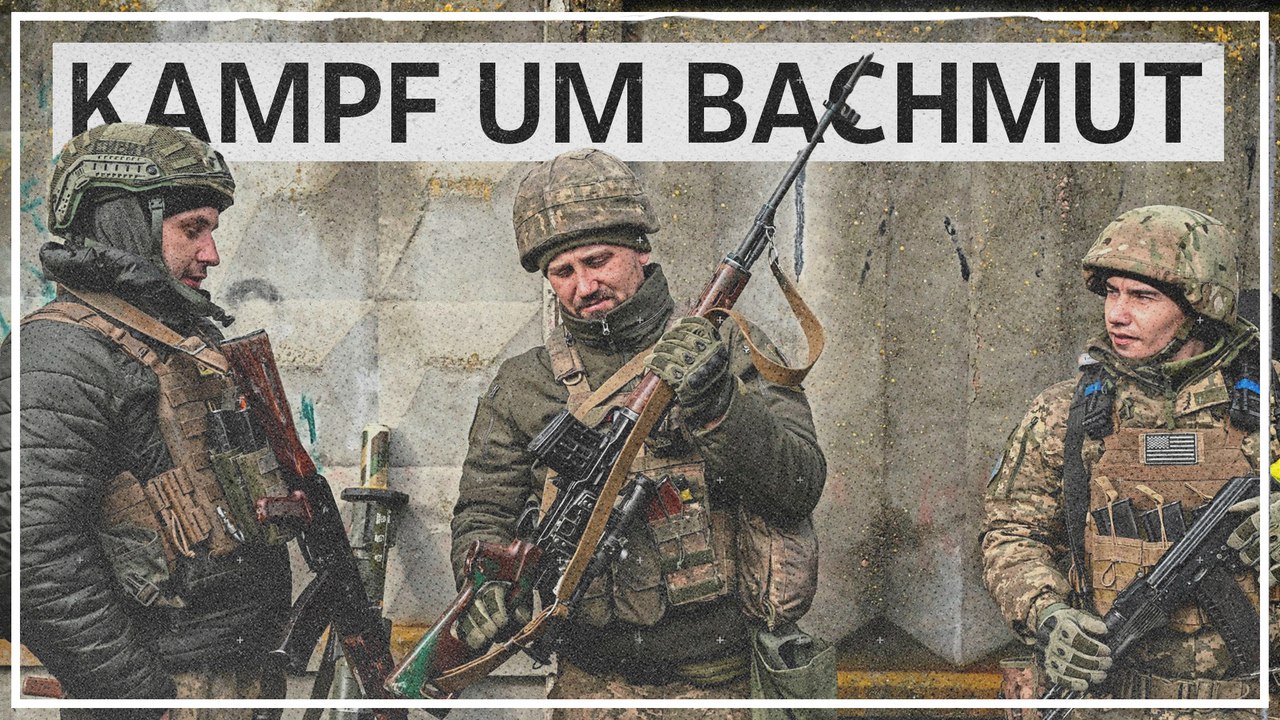 Ukrainische Soldaten wollen Bachmut nicht aufgeben