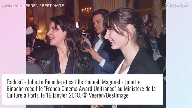 Juliette Binoche : Sa fille Hannah Magimel à ses côtés aux César, elle a bien changé ces dernières années
