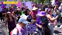Famosas solidarias con marcha por el Día Internacional de la Mujer