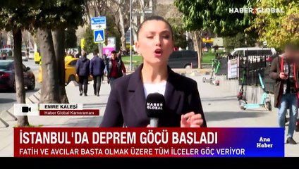 İstanbul'da deprem göçü başladı