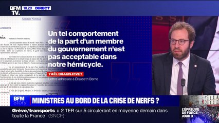 "Un ministre ne devrait pas faire ça au sein de l'hémicycle": Antoine Armand réagit aux bras d'honneur d'Éric Dupond-Moretti