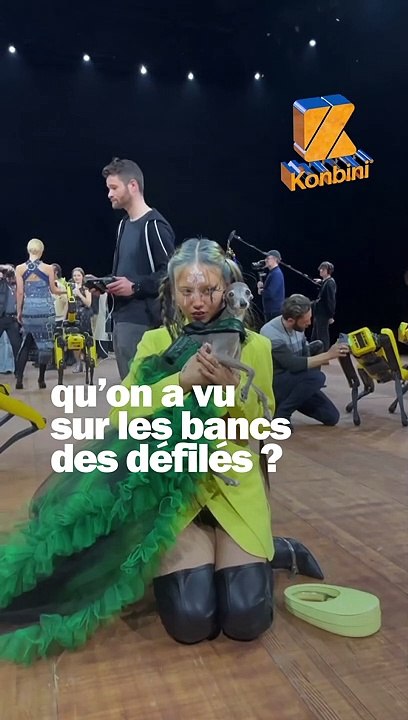 Mais c'est qui ce chien invité aux défiles de la Fashion Week ?