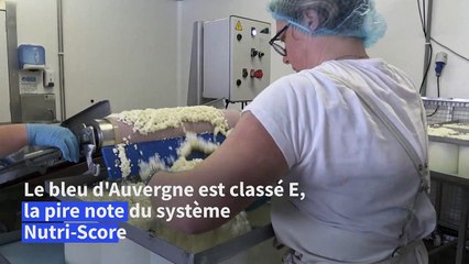 Le bleu d'Auvergne classé E au Nutri-Score, les fromagers s'inquiètent