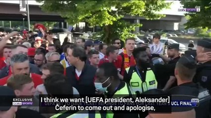 'Failed' UEFA president Ceferin should 'apologise' for UCL final chaos