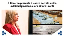 Il Governo presenta il nuovo decreto unico sull’immigrazione, è ora di fare i conti