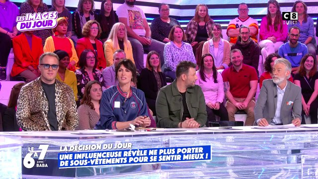 TPMP : Delphine Wespiser dévoile qu'elle ne porte jamais de soutif à la maison.