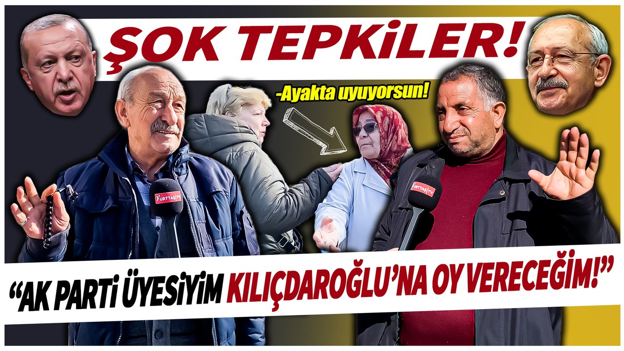 Kılıçdaroğlu ilk seçim anketinde Erdoğan'a fark attı! AKP üyesi bile "Kılıçdaroğlu" dedi!
