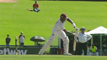 Holder battles back to keep West Indies in second Test
