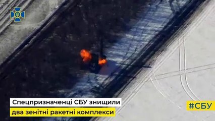 Спецназовцы СБУ уничтожили дронами-камикадзе руснявые ЗРК "ТОР М2" и "С-300ВМ" 