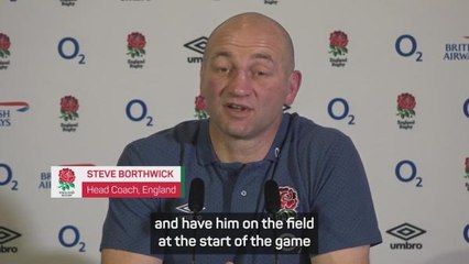 Borthwick explains dropping Farrell to England bench