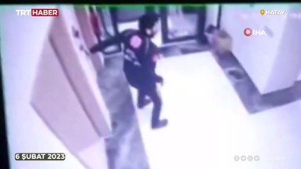 Hatay'da depremin büyüklüğünü gösteren yeni görüntü