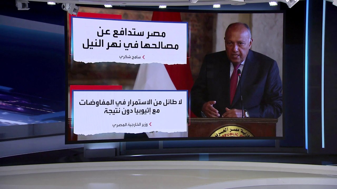 العربية 360 | سامح شكري: لدينا شكوك حول وجود إر...