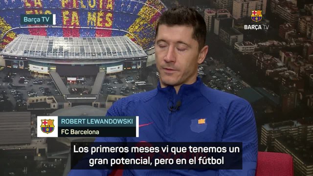 Lewandowski: El Barça va por buen camino