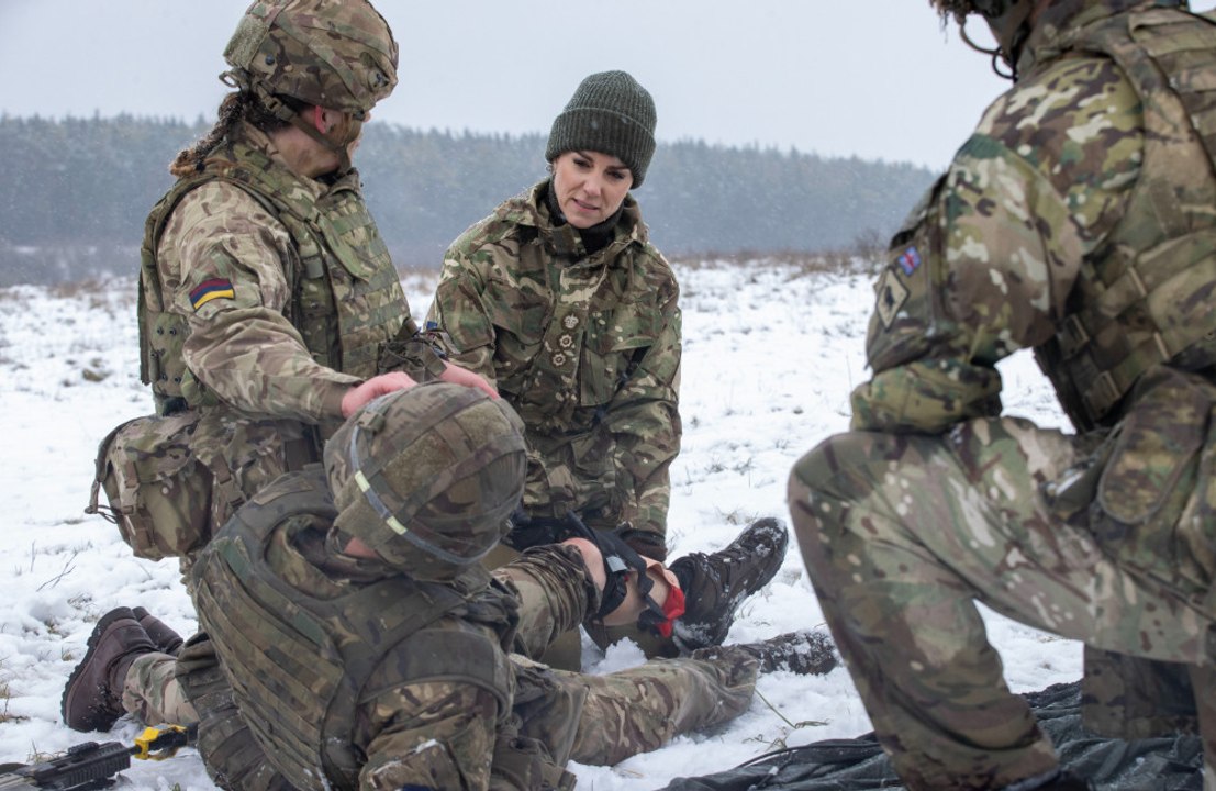 Catherine, Princess of Wales hailed 'inspiring role model' as she undertakes military first aid challenge