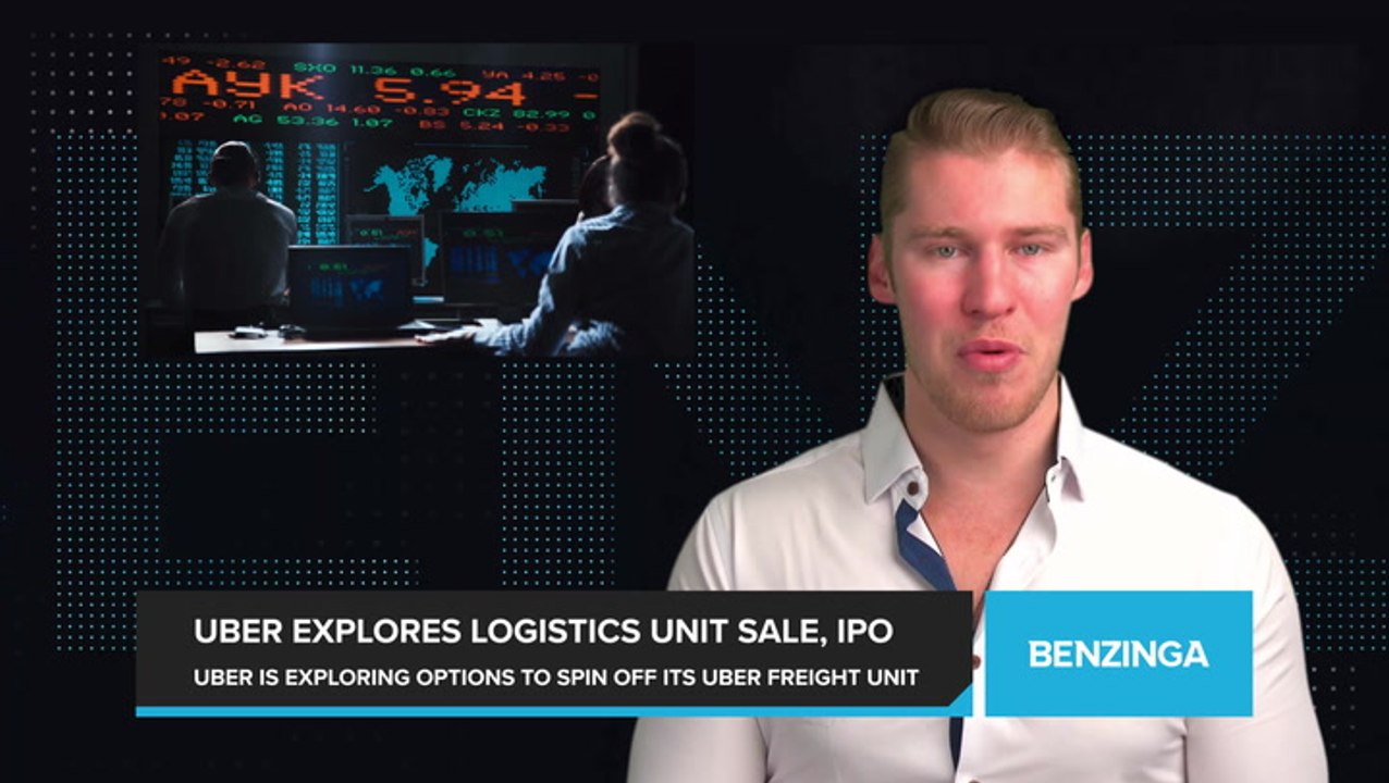 Uber Explores Logistics Unit Sale, IPO