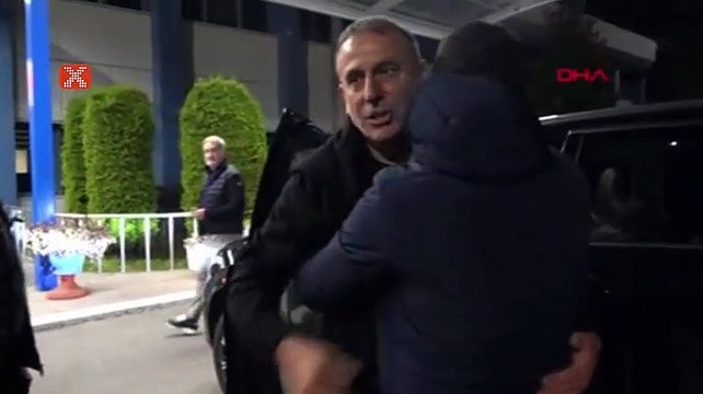 Trabzonspor taraftarından Avcı'ya veda