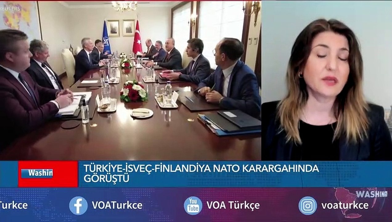 Brüksel'de Türkiye-Finlandiya-İsveç Buluşması