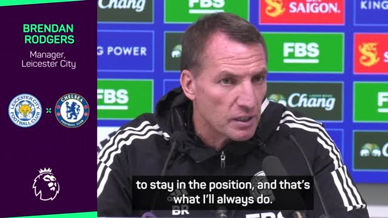Brendan Rodgers opens up on his future at Leice...