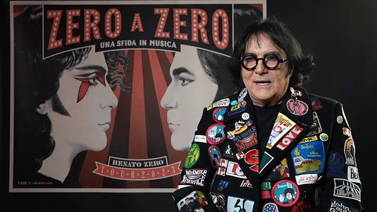 Renato Zero: il video del concerto di Firenze, prima data del tour