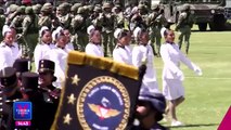 Sedena rinde homenaje a dos mujeres pioneras del Ejército Mexicano
