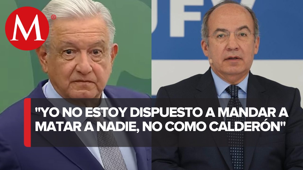 "Él sabe perfectamente que no ganó": AMLO sostiene elección 2006 a Felipe Calderón
