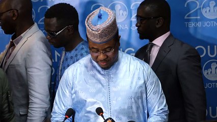 Affaire 98 milliards _ Bougane face à la presse