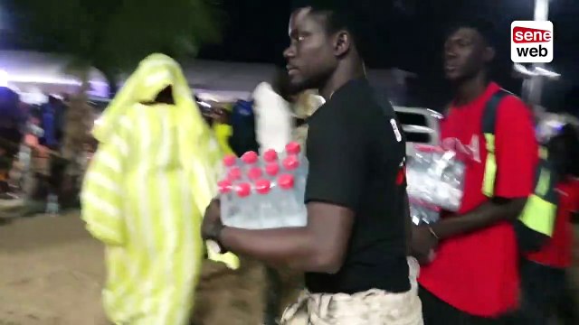 Magal darou à chicory, Borom Darou reçoit Seneweb et supervise les préparatifs