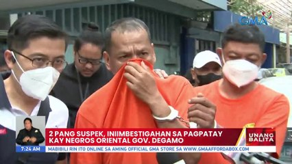 2 pang suspek, iniimbestigahan sa pagpatay kay Negros Oriental Gov. Degamo | UB
