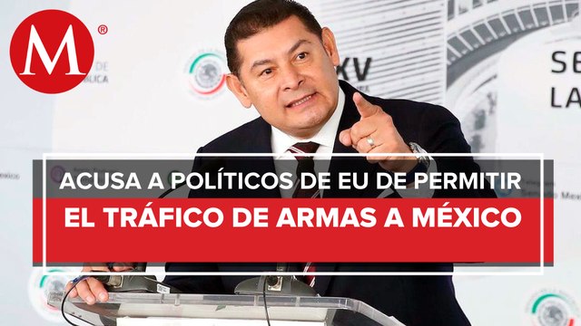 Armenta acusa a republicanos de EU de ser socios de la industria armamentista