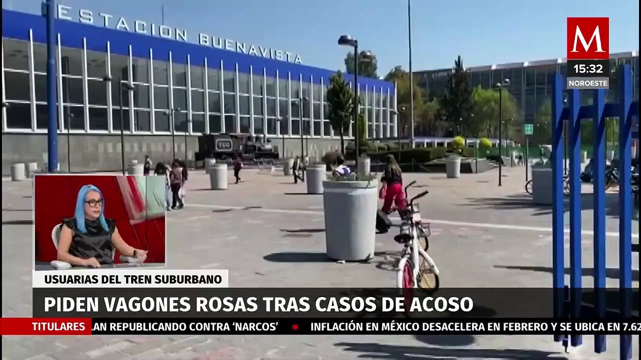 Usuarias de Tren Suburbano piden vagones rosas tras casos de acoso