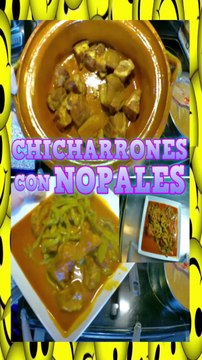 Receta de Nopales + salsa + chiles + carnitas #shorts #food #saludable #rico #queso #chile #recetas #delicious