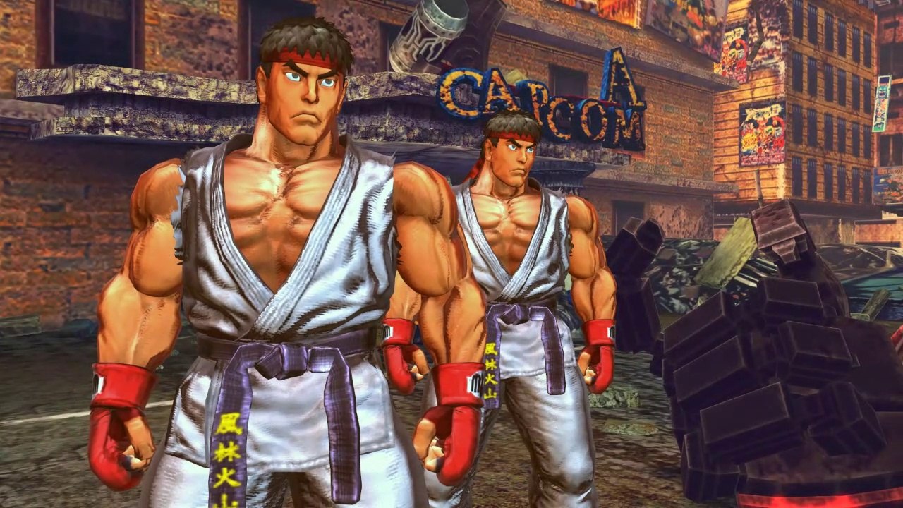 Street Fighter X Tekken (PC) - All Game Over and Continue Poses (English Dub)