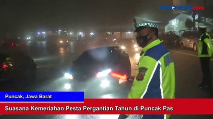 Melihat Semarak Pergantian Tahun di Puncak Pas
